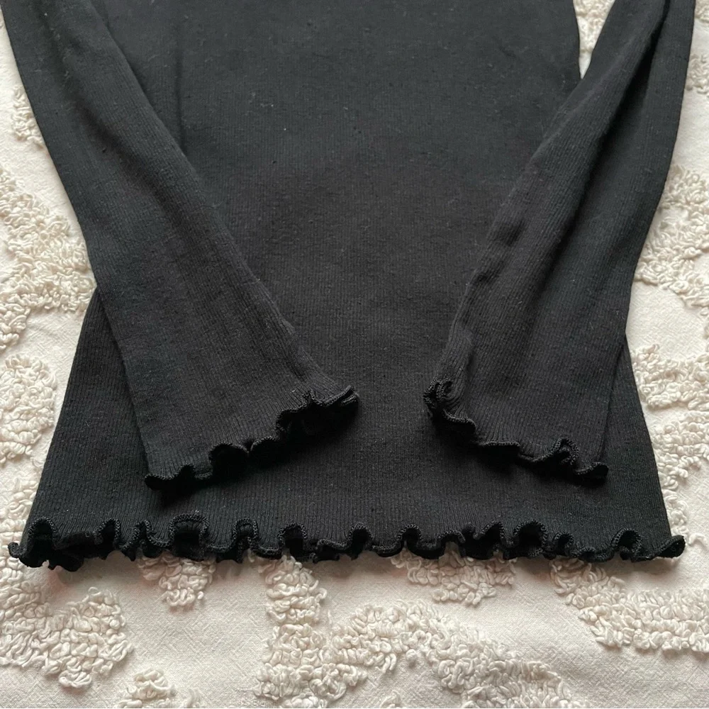 All Black Lace Dressy top x small from Rosemunde - Picture 7 of 8